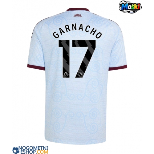 Moški Nogometni dresi Aston Villa Alejandro Garnacho #17 Tretji 2026-27 Kratek Rokav